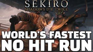 The (Former) World's FASTEST Sekiro No Hit Run