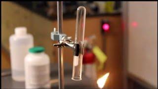 Hydrogen gas popping test by HCl and Zinc in a single displacement reaction
