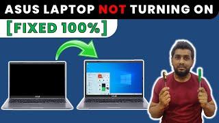 Black screen problem in laptop asus | How to fix asus laptop black screen problem | Technosearch