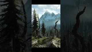 The Witcher 3 | Skellige mountains | 4K | OST music