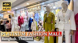 [BANGKOK] Platinum Fashion Mall "The Largest Wholesales & Retails Fashion Mall"| Thailand [4K HDR]