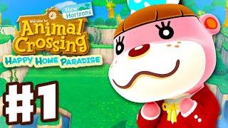 Animal Crossing: New Horizons - Happy Home Paradise DLC - Gameplay Part 1 - Eloise's Reading Room