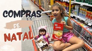 BEBÊ REBORN NO MERCADO- COMPRAS DA CEIA NATALINA