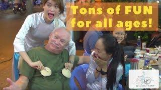 Delicious Vietnamese food and tons of fun for all ages! XO Tours Vietnam!