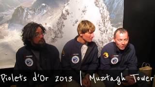 Courmayeur_Piolets d'Or 2013 | Golovchenko, Lange e Nilov | Muztagh Tower