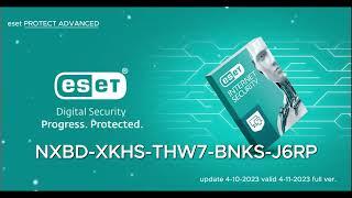 ESET NOD32 ANTIVIRUS Free Trial License activation key for 30 days | October 04, 2023