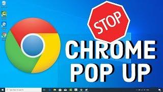 How To Disable Pop Up Ads in Chrome + Disable Bottom Right/Left Side Ads