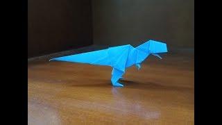 Origami Dinosaur Allosaurus