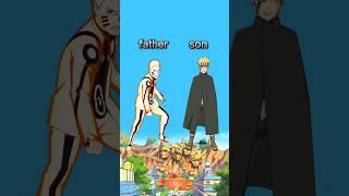 Who is Strongest ( father vs son ) #naruto #akatsuki #narutocharacters #minato #animegirl