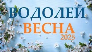 ВОДОЛЕЙ  ВЕСНА 2025 таро прогноз/гороскоп на март 2025/ апрель 2025/ май 2025/  “открытые двери”