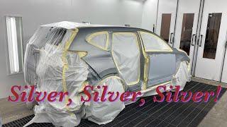 Car Painting: Silver with Spies Hecker