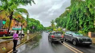 Panjim to Porvorim In The Rains | Non Stop Goan Music | Goa on wheels