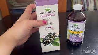 Doing a review on natures way  elderberry Immune syrup for kids #immunesystem #syrup  #naturesway