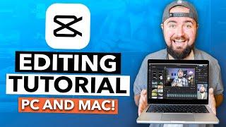 How To Edit With CapCut For PC and Mac! (2024)