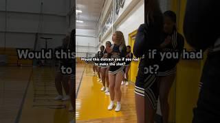 The pressure #basketball #basketballgame #cheer #highschoolbasketball #highschoolsports #explore