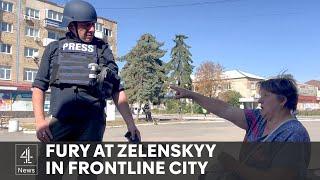 On the frontline in eastern Ukraine as Russians move closer