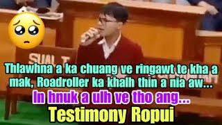 J Lalrosanga Sunday zan Testimony Ropui & Zai Nung Tak(Reaction)