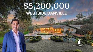 Inside a $5.2M East Bay Dream Home That Will Blow Your Mind! 322 W Prospect Ave, Westside Danville