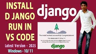How to Create Django Project in VS Code On Windows 10 l 11