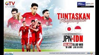 LIVE - Jepang vs Timnas Indonesia | Kualifikasi FIFA WORLD CUP 2026, Siaran Langsung Suita City