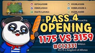 【  1175 FIGHTS 3159  】pass 4 opening  / Rise of Kingdoms