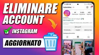 COME ELIMINARE UN ACCOUNT INSTAGRAM