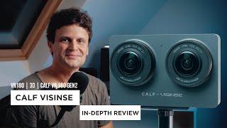 CALF VISINSE 3D VR 180 Camera In-Depth Review: The 2nd generation CALF for consumer content creators