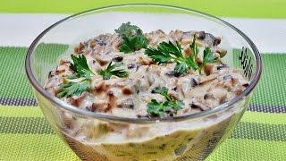 Грибной соус со сливками