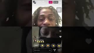 Throwback - Russ beefs teen on IG live