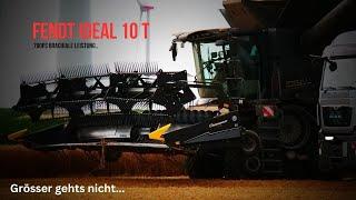 Fendt Ideal 10 T im Weizen 4K