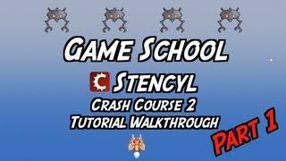 Game School - Stencyl Crash Course 2 - walkthrough tutorial part 1