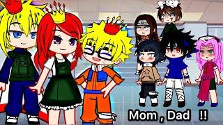 He’s the son of the Royal Family  || Naruto || Gacha Club meme