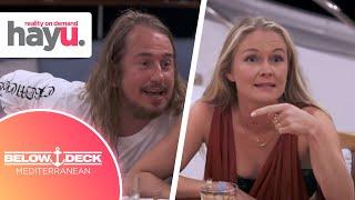 Drunk Guests and Scary Docking for Mzi | Season 6 | Below Deck Med