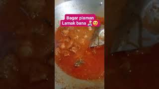 Bagar khas pariaman ga ada santan air pun jadi #cooking #food #belajarmasakyuk #padang #pariaman