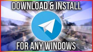 How To Download & Install TELEGRAM on WINDOWS PC! (Complete Tutorial) - 2022