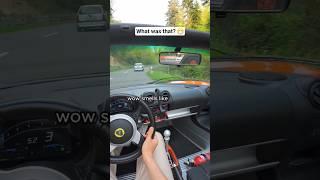 What was that smell tho?  #povdrive #lotuselise #switzerland #sportscar #racecar