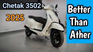 2025 Bajaj Chetak 3502 Electric Scooter | Better Than Ather | More Range