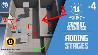 Unreal Engine 5 Tutorial -  Combat Scenario Part 4: Adding Stages