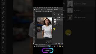 Adobe Photoshop Tricks | How to Easily Add Design on Dress #designtricks  #adobephotoshop #design
