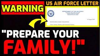 EMERGENCY ALERT!! ️ Letters SENT - Air Force Families WARNED to PREPARE  FOR "CATASTROPHIC EVENTS"