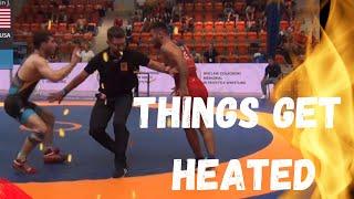 Austin Desanto Vs. Aliabbas Rzazade | Things Get Heated