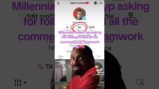 People Be BEGGING For Followers On TikTok #tiktok #millennials
