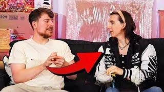 MrBeast сталкивается с Крисом после того, как тот вышел трансгендером