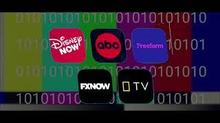 Disney now abc free from fxnow and nat geo shutdown experience logo