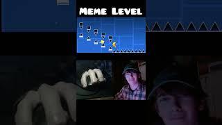 Geometry Dash 2.2 Meme Level Layout #shorts