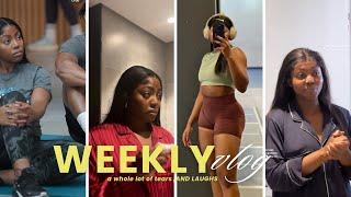 VLOG: im down bad , my first influencer event - I fell sick, christian + fitness?? & more