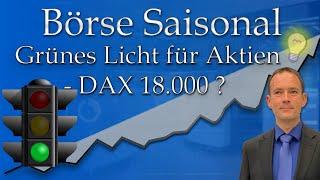 Börse Saisonal November21: Jahresendrallye hat gestartet