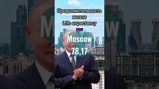 Продолжительность жизни в Москве и Камчатском Крае Life expectancy in Moscow and Kamchatka Krai