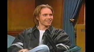 Jonathan Brandis on Late Night September 18, 1995