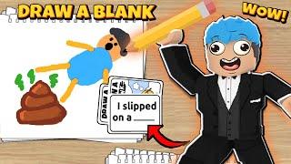 Draw a Blank | Roblox | DRAWING NG KATATAWANAN PERO MAY DAYAAN!